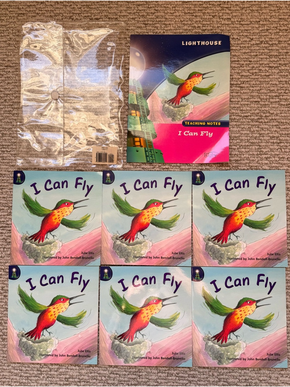 Rigby Lighthouse I Can Fly Guided Reading Set – 6 Books + Teaching Notes